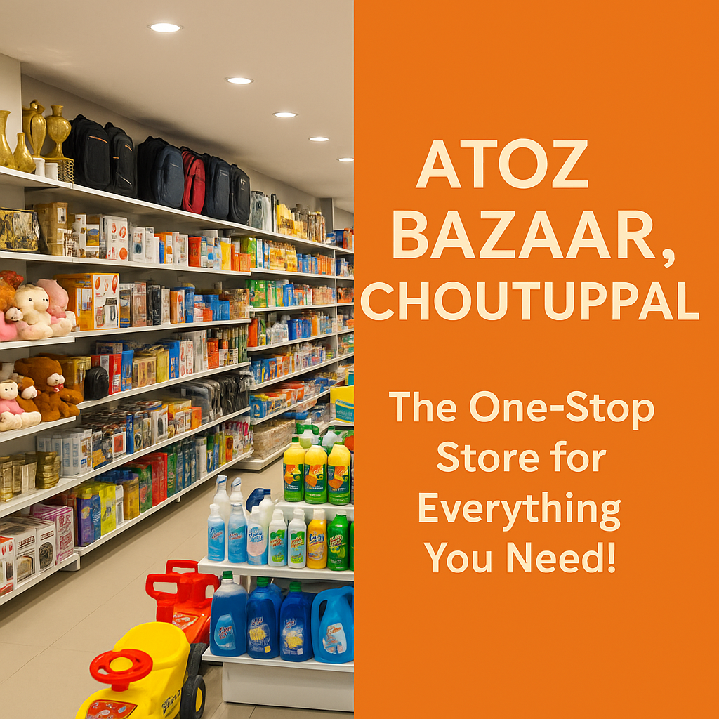 ЁЯПг AtoZ Bazaar, Choutuppal тАУ The One-Stop Store for Everything You Need!