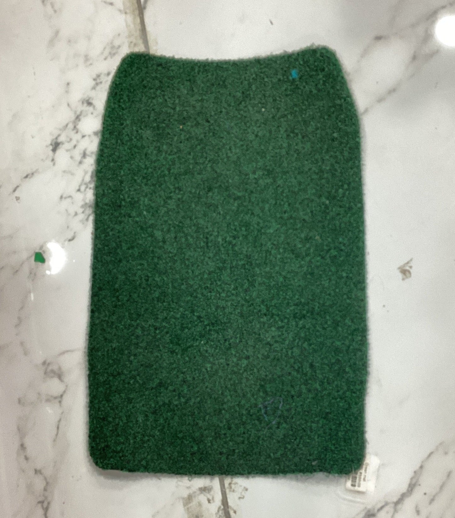 Green door mat