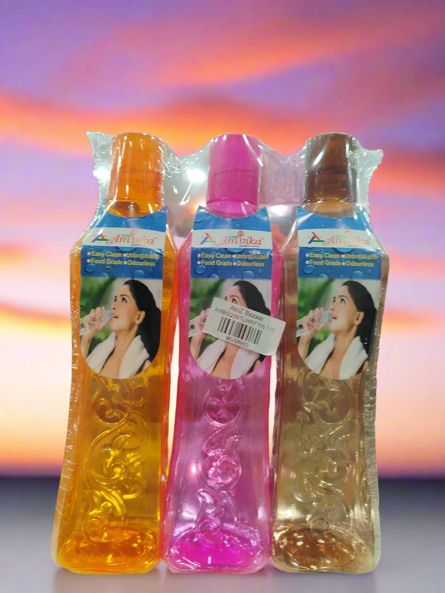 Square 3pcs Bottle Set