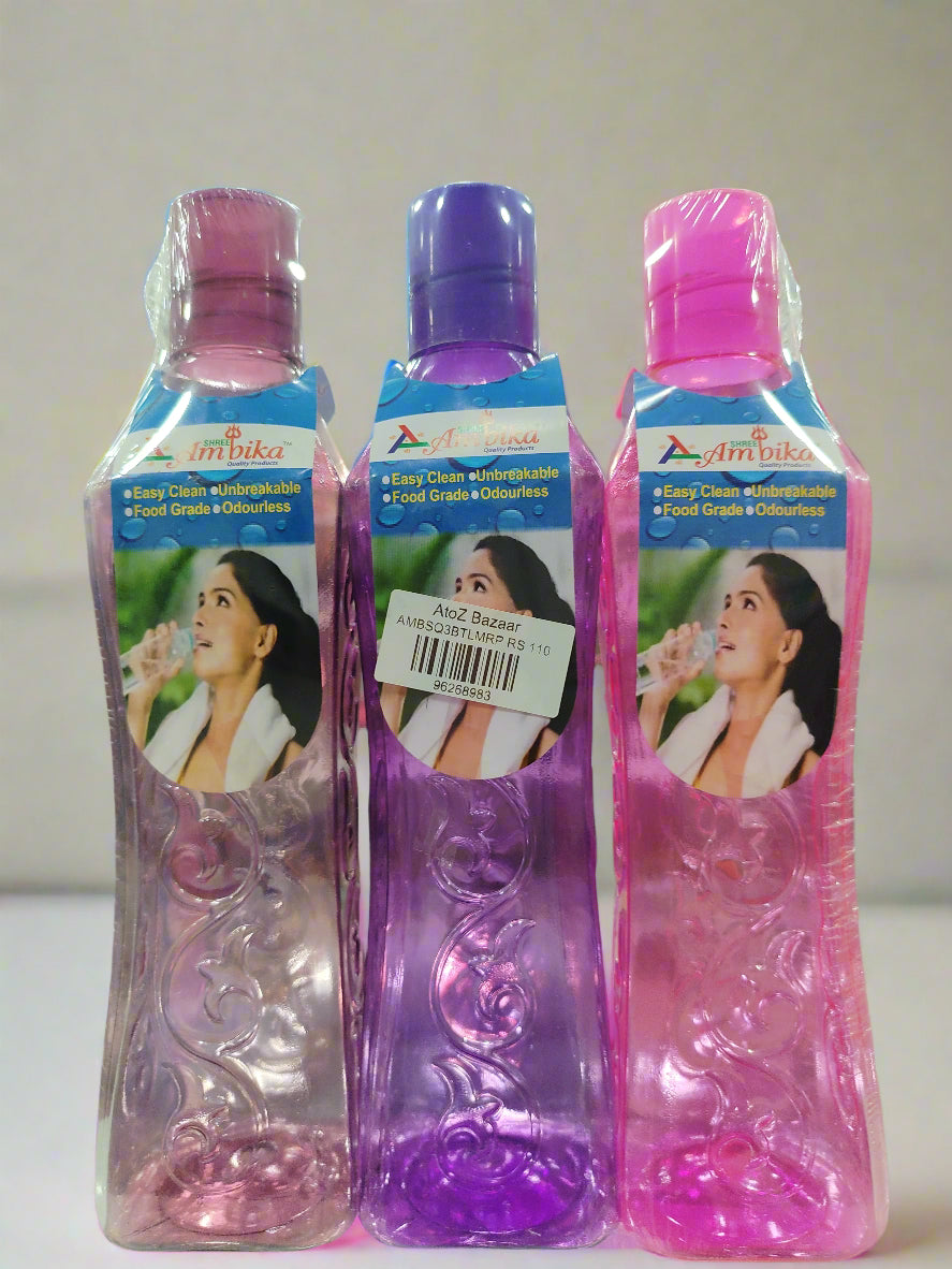 Square 3pcs Bottle Set