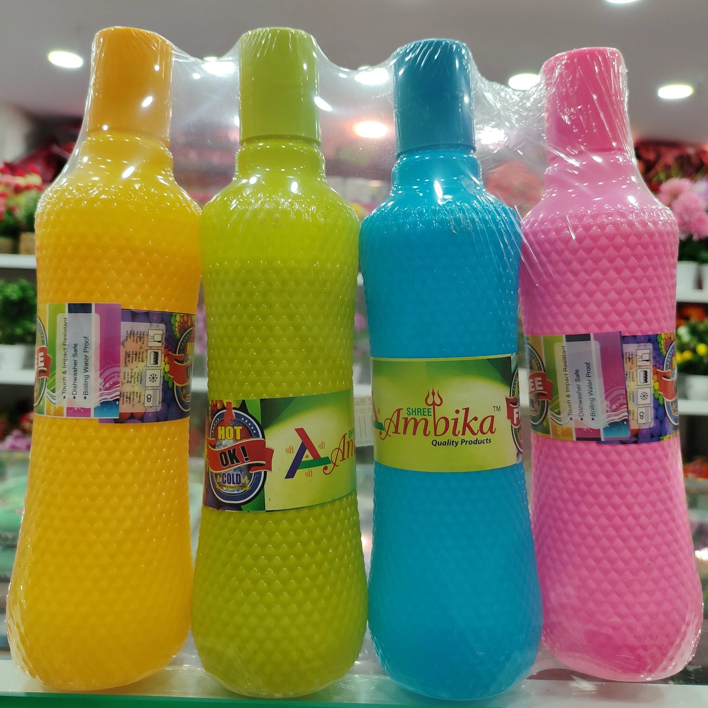 Ambika 4pcs Bottle Set
