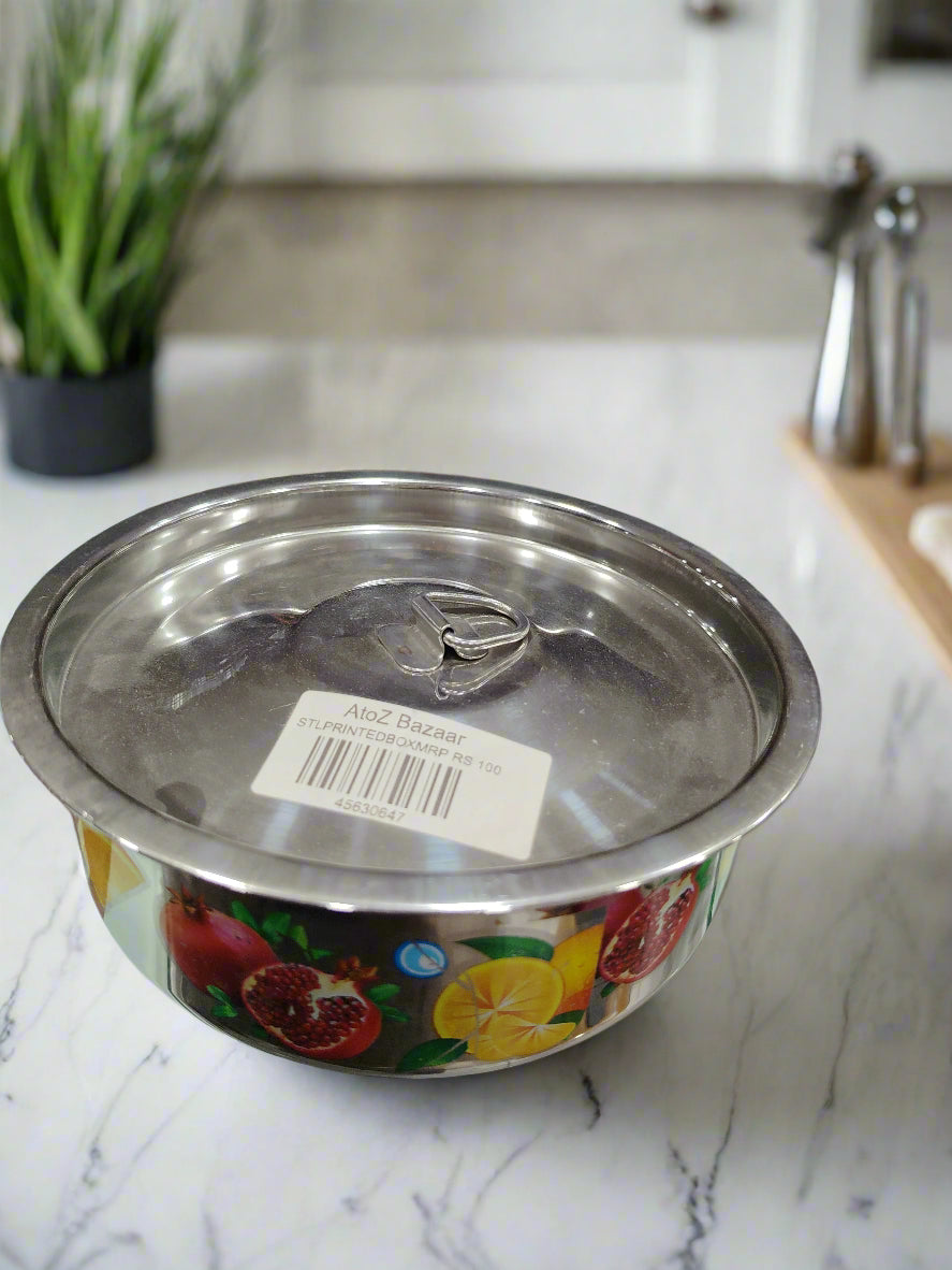 Steel Printed Container