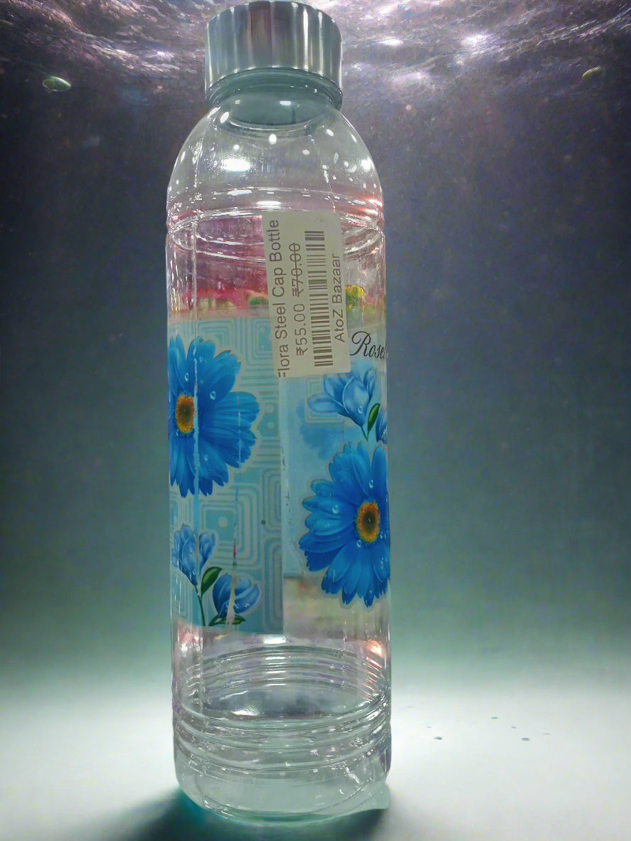 Flora Steel Cap Bottle 1L