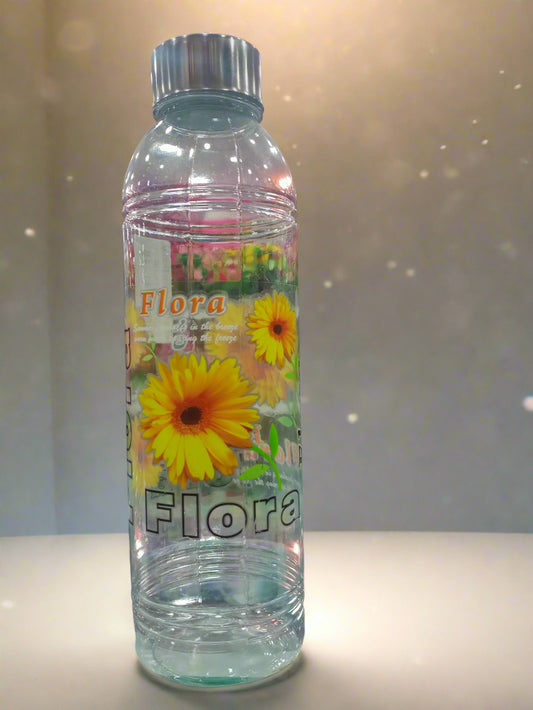 Flora Steel Cap Bottle 1L