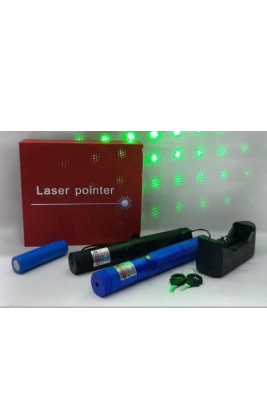 Green laser pointer rechargeable