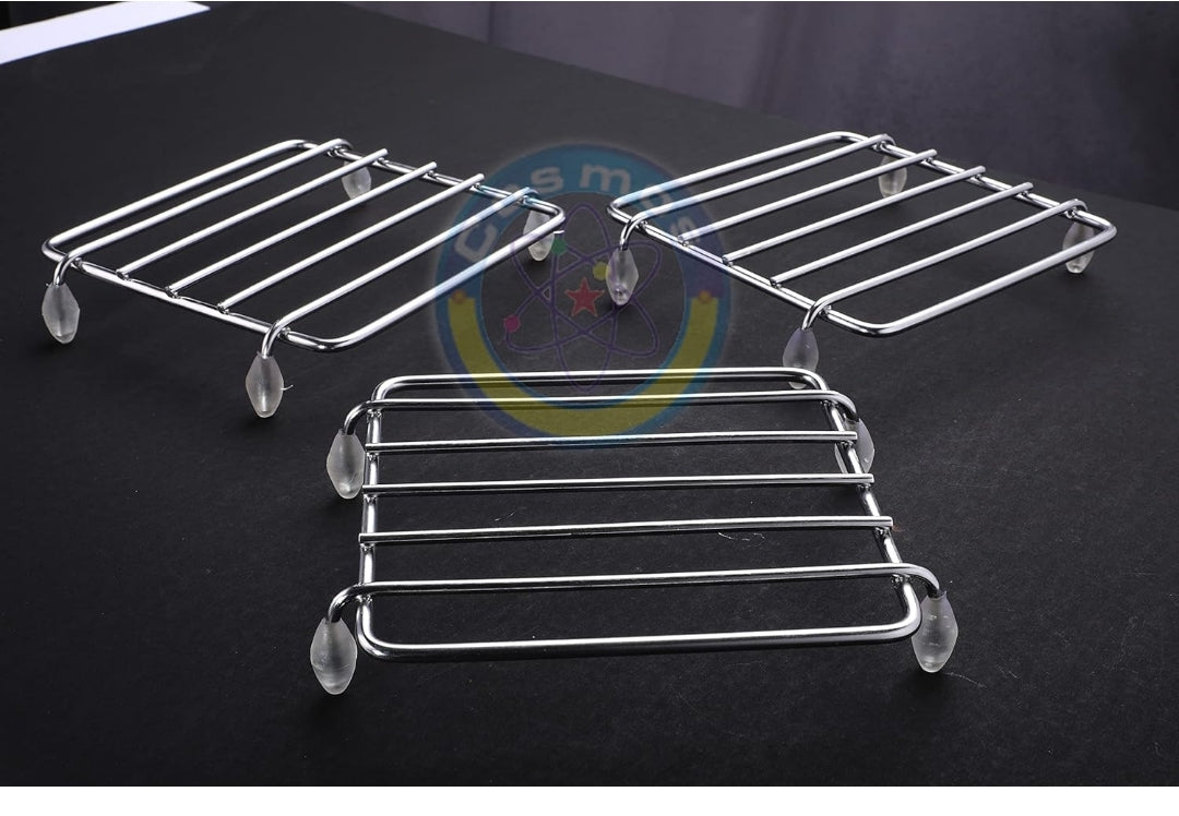 Steel pot stand square