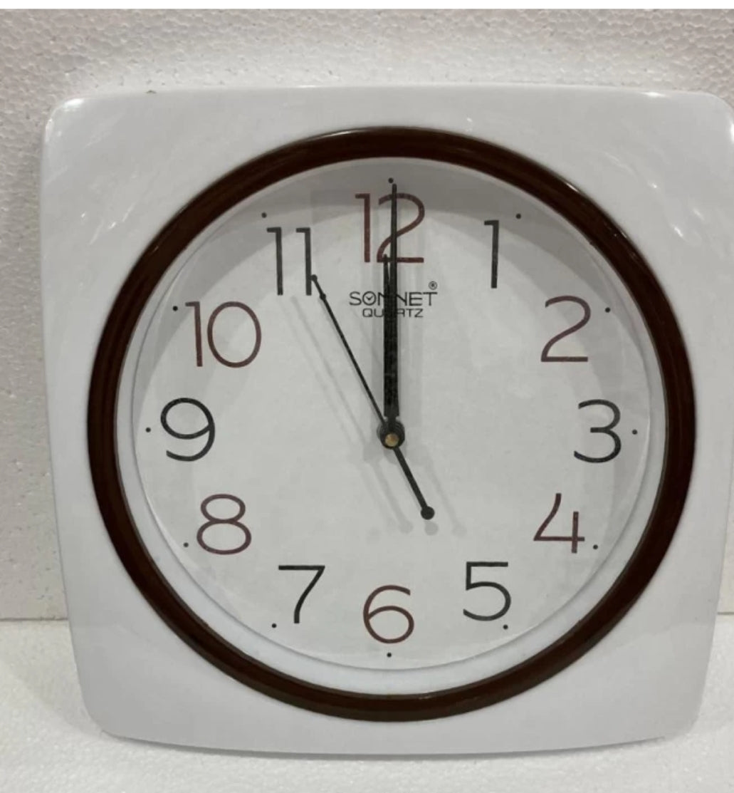 Sonnet Wall Clock