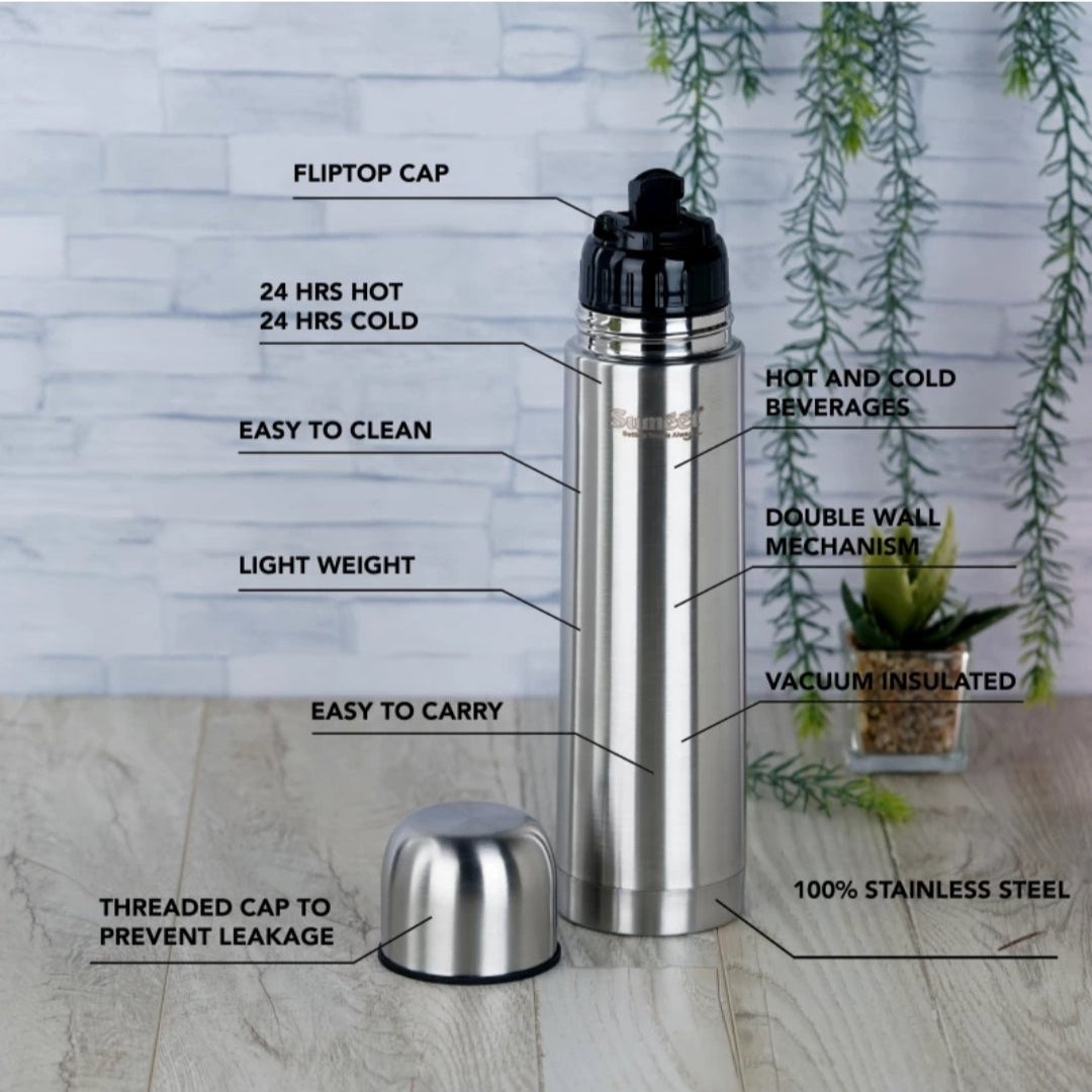 Sumeet Steel Flask 1000ml