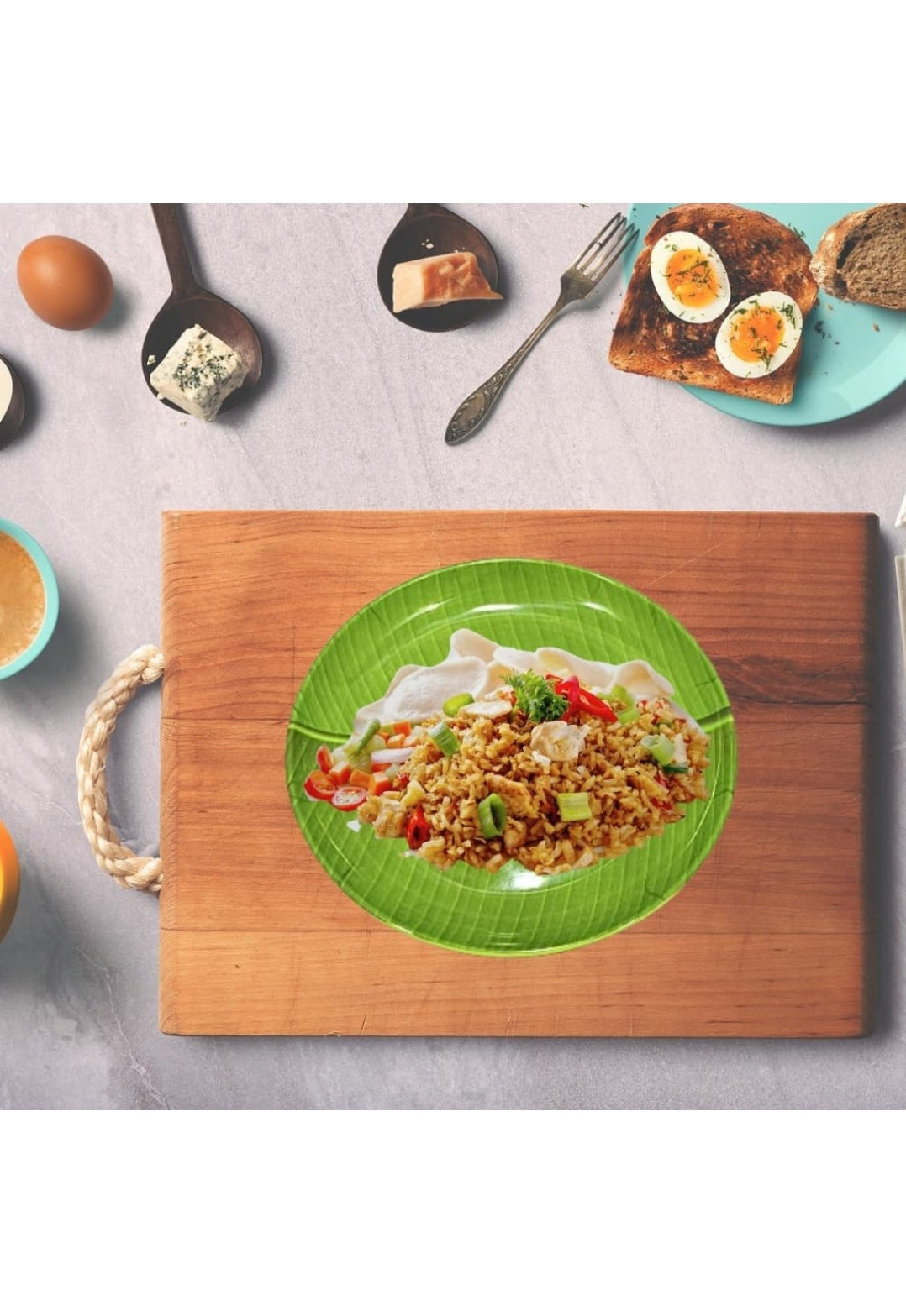 Green Fiber Plate