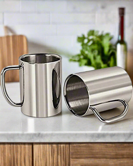 Laser Steel Tea Mug