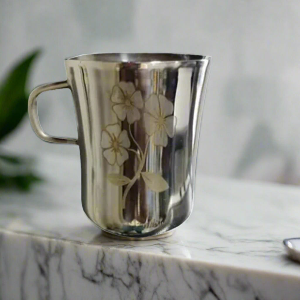 Laser Steel Tea Mug