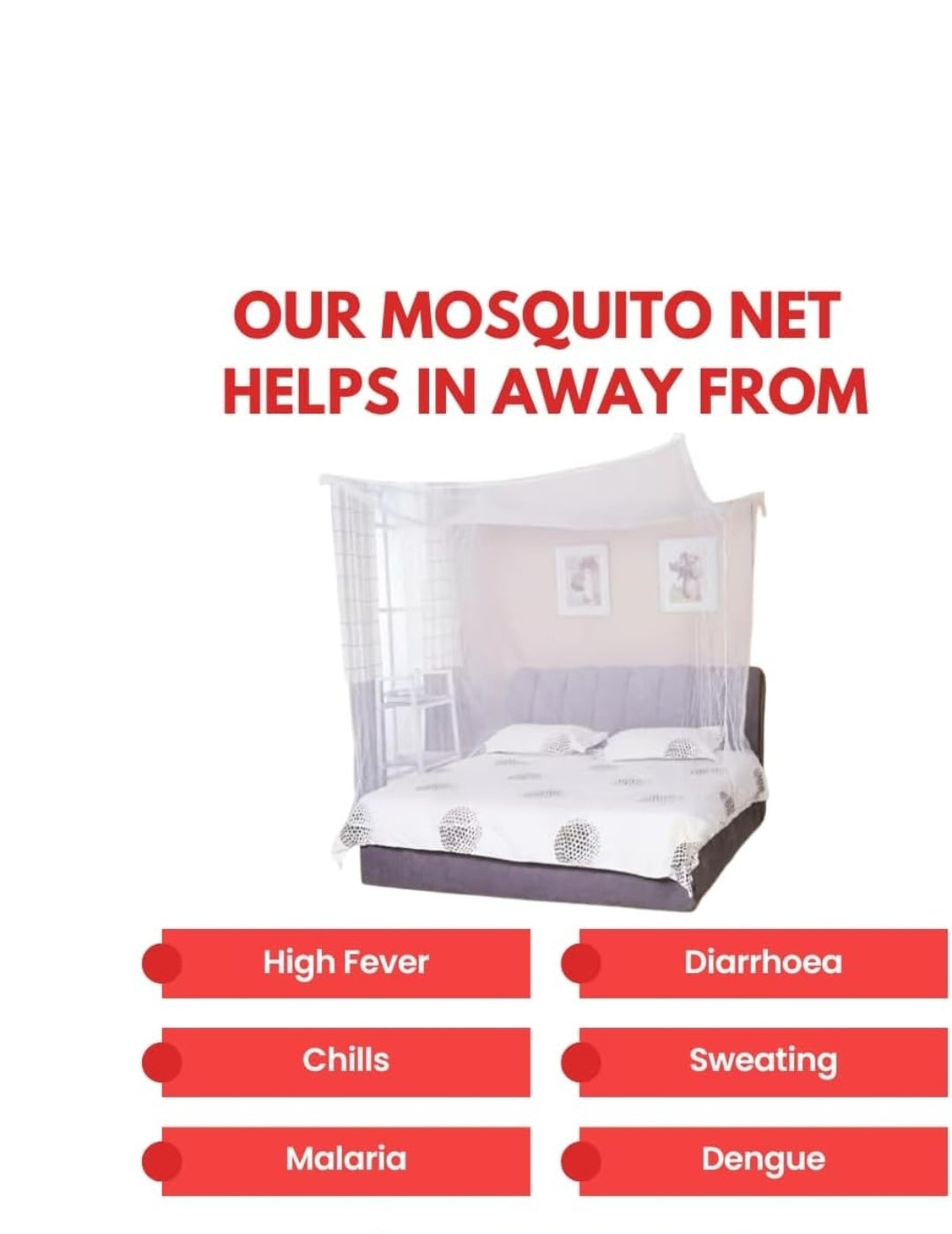 Mosquito net 6x6