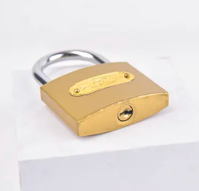 Brass padlock 38mm