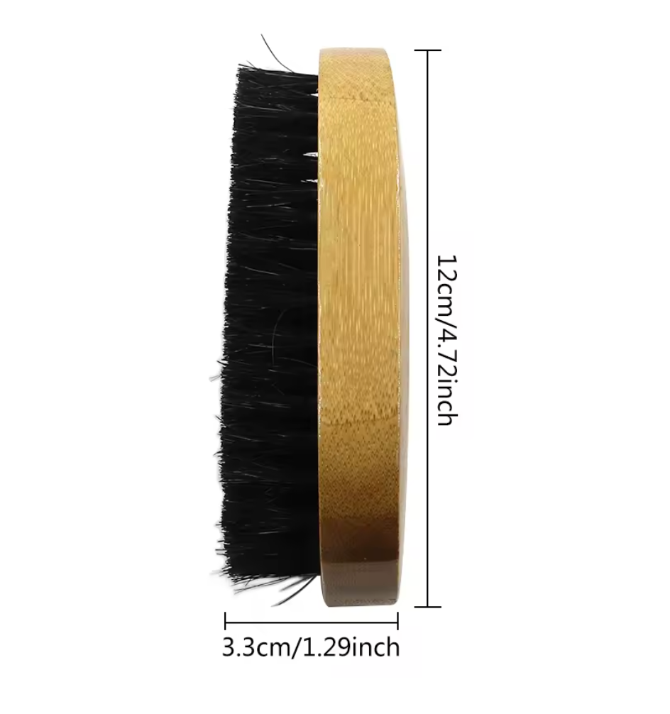 Shoe polish brush