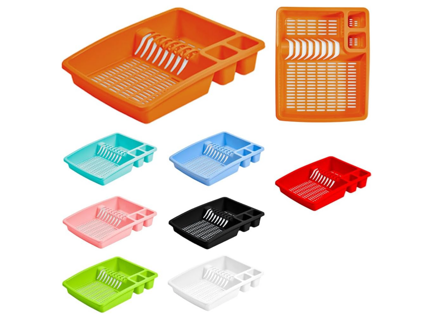 Plastic dish rack