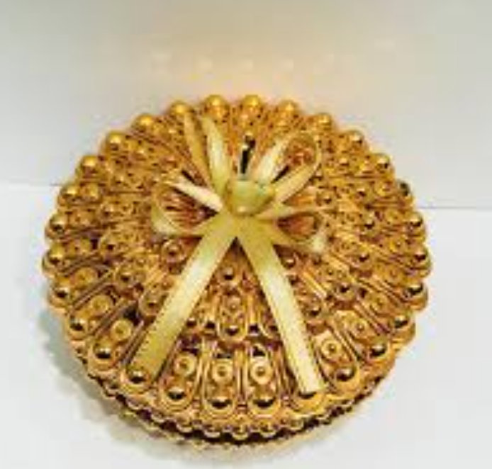 Gold Color Box