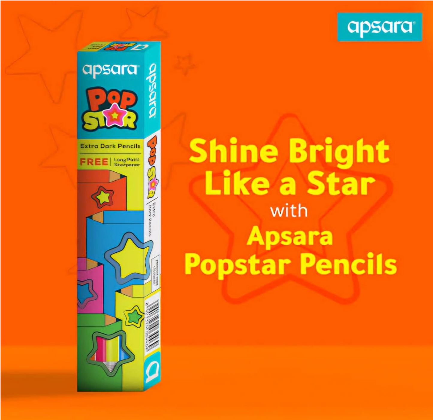 PoP Star Pencil Box