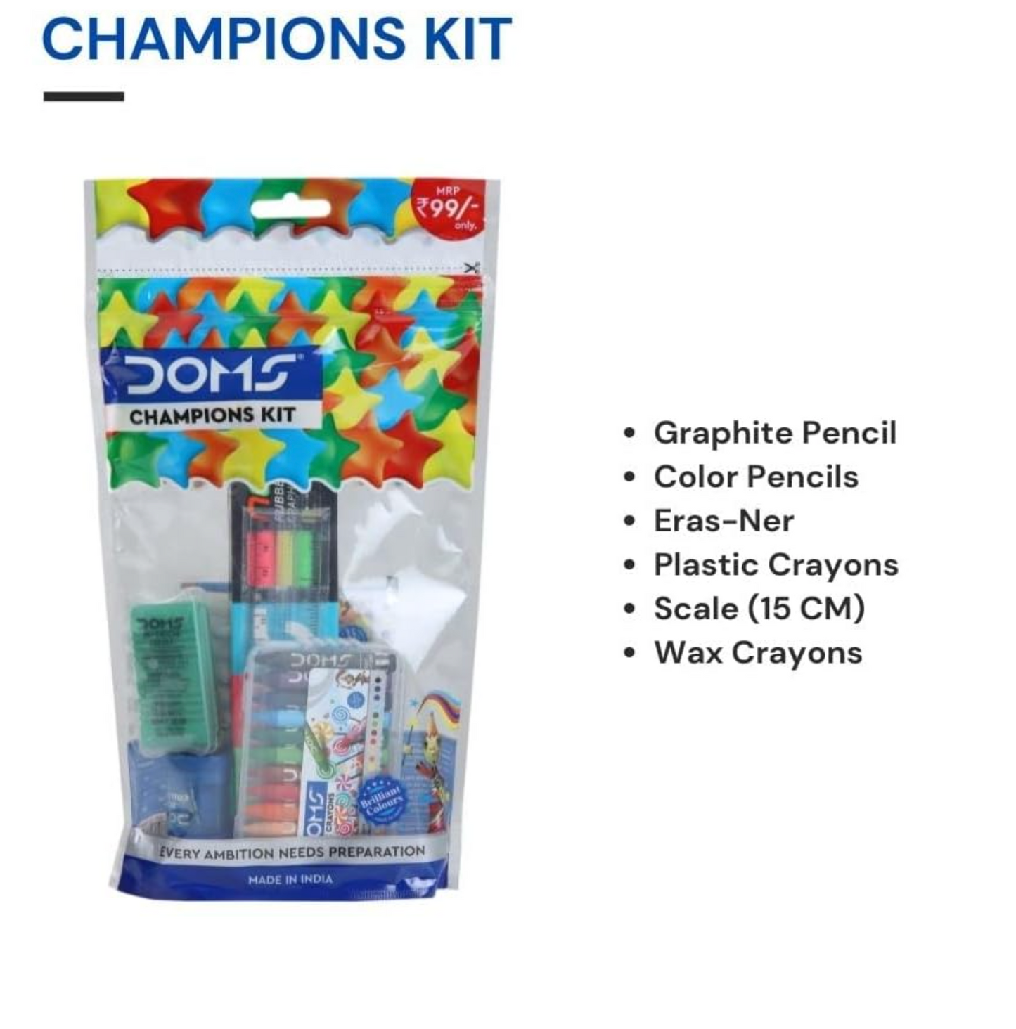 Doms Champion Kit