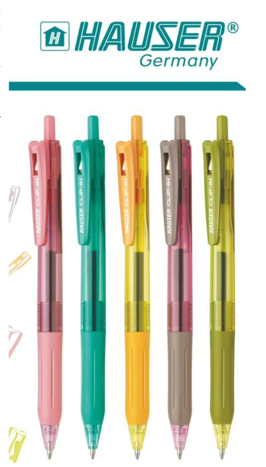 Clip-in Ball Pen