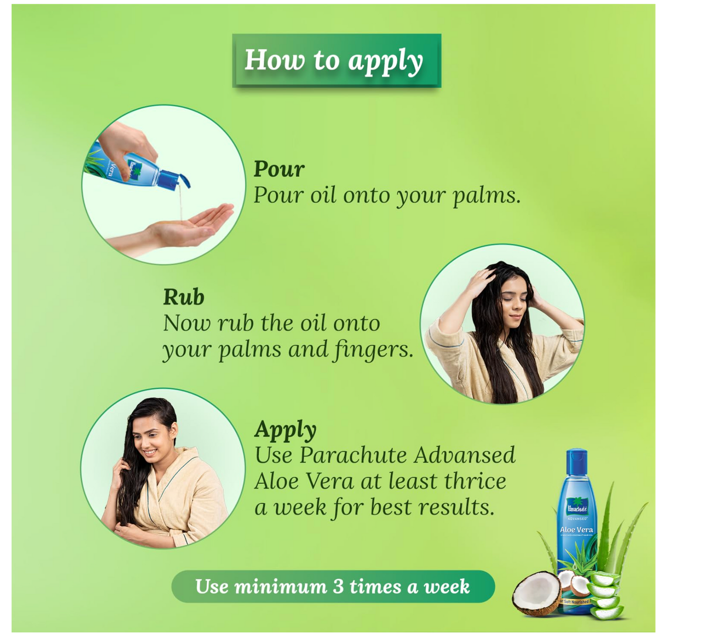 Parachute aloe vera