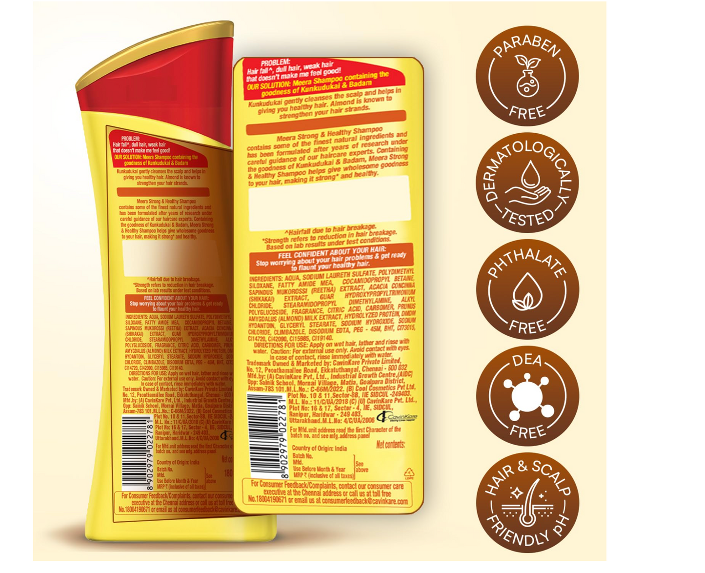 Meera shampoo 80ml