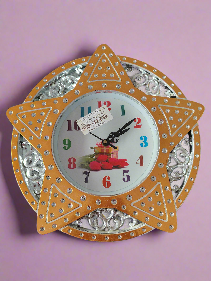 441 Atson Wall Clock