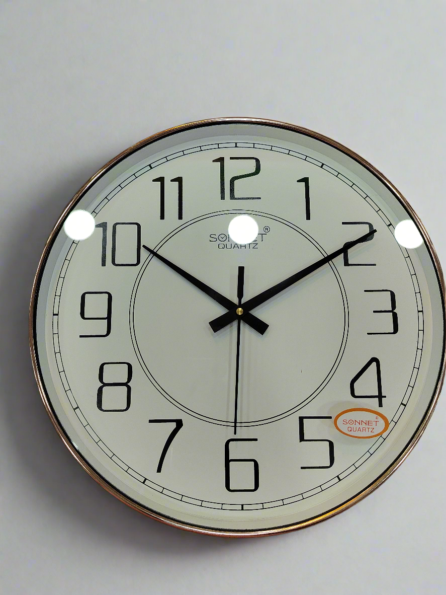 Sonnet Wall Clock