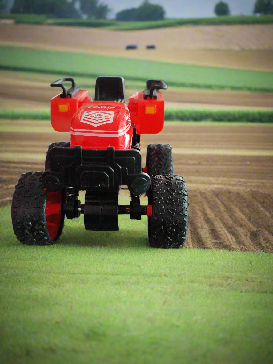 Farm tractor engine