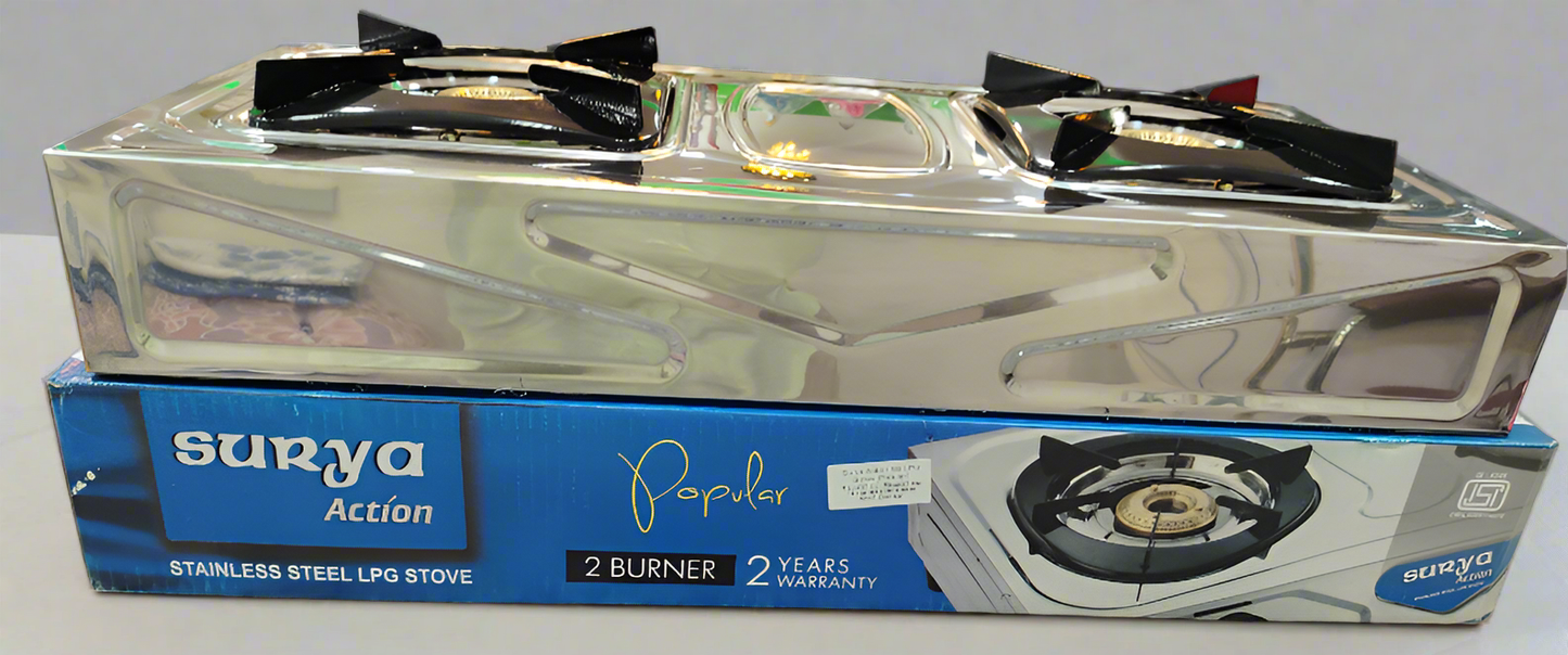 Surya Action SS LPG Stove (Popular)