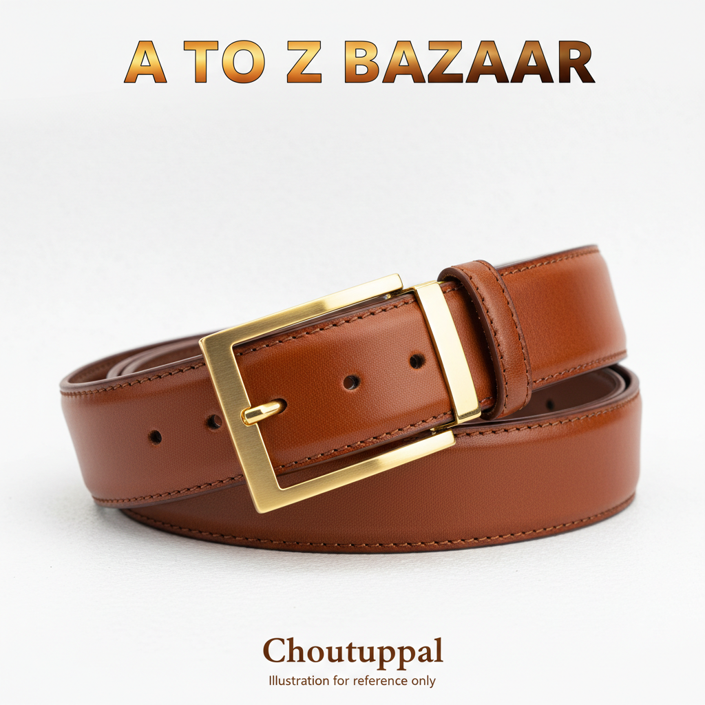Men's Leather Belt - Executive