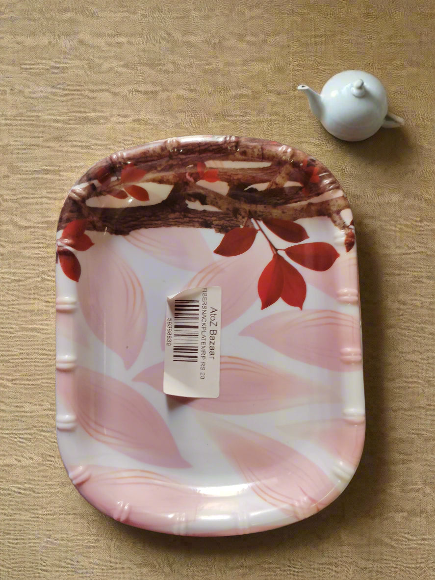 FIBER SNACKS PLATE