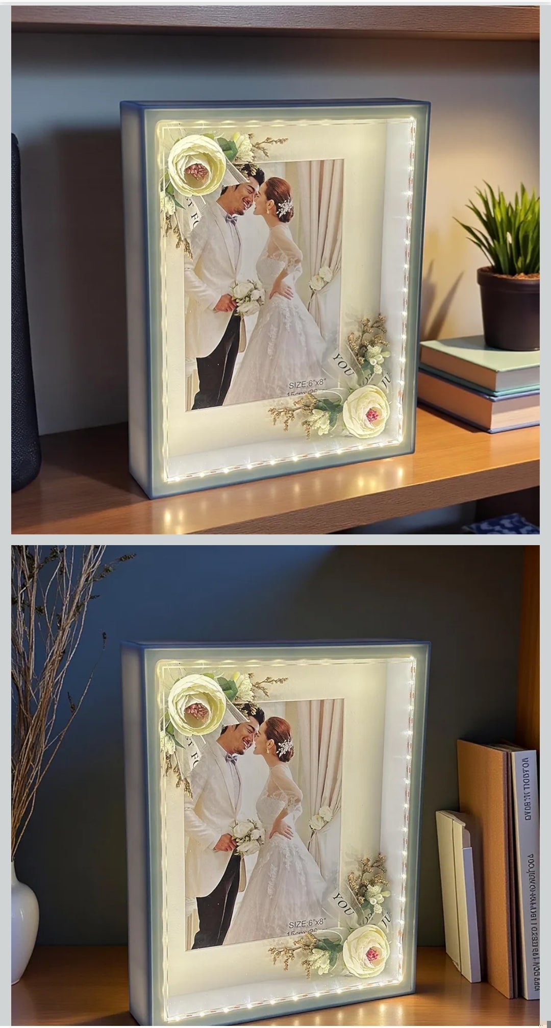 Lighting photo frame