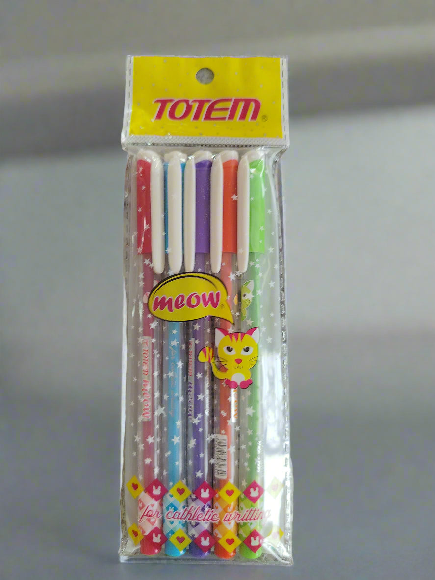 Meow Ball Pen Set