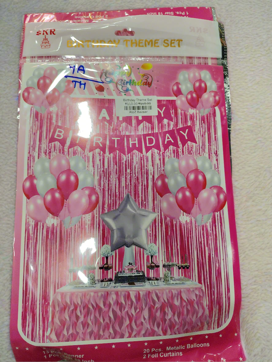 Birthday Theme Set