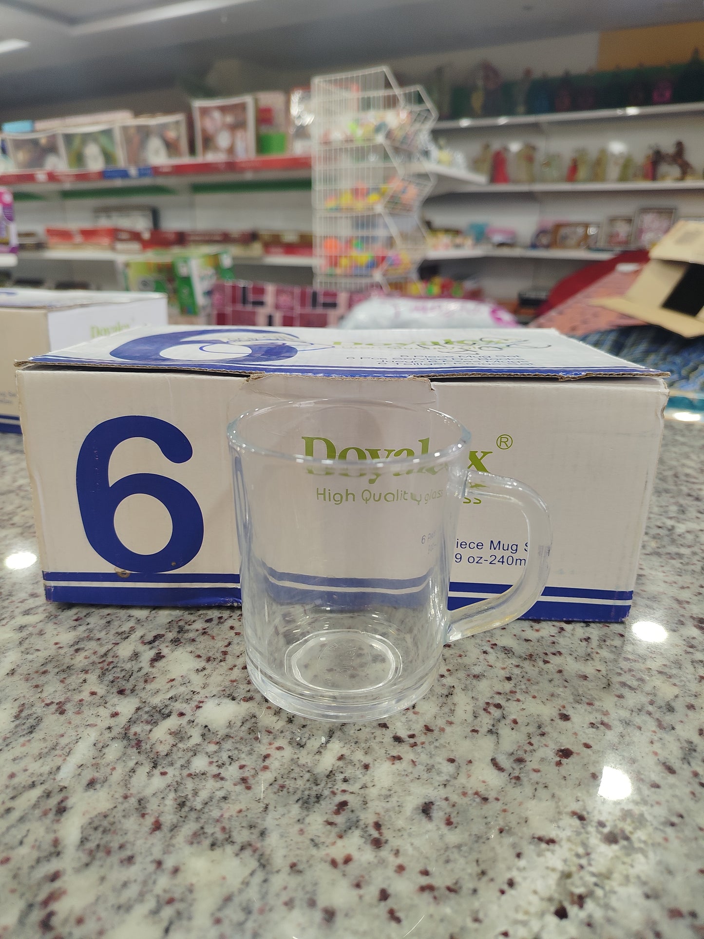 Doyalex mug Set 6pcs