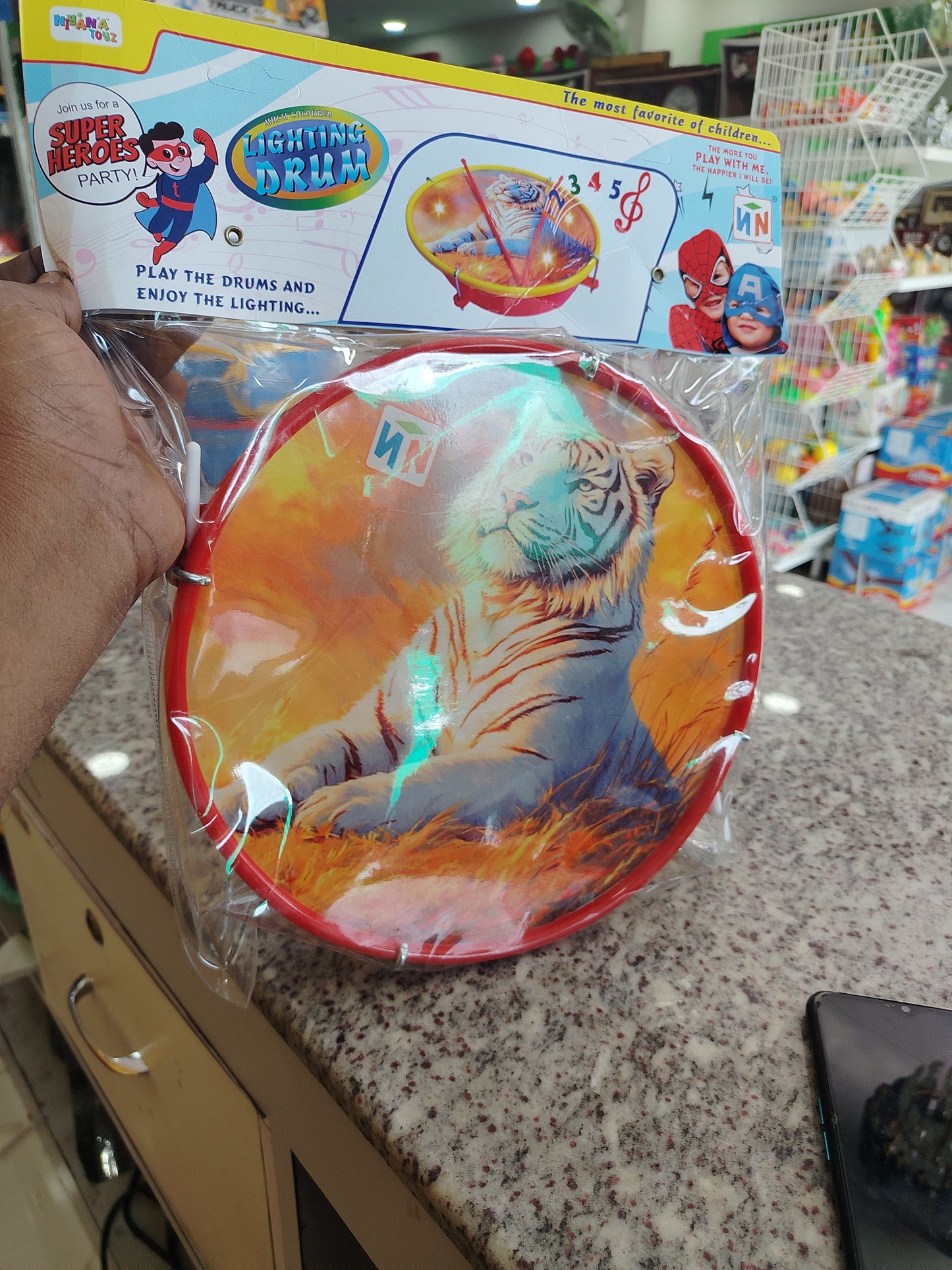 लाइटिंग ड्रम