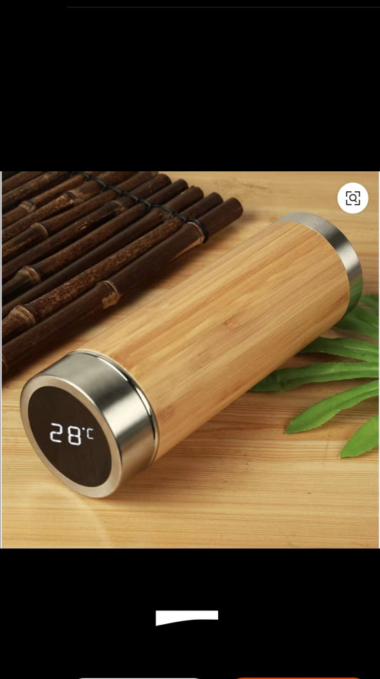 Temperature Bottle (wood clr)