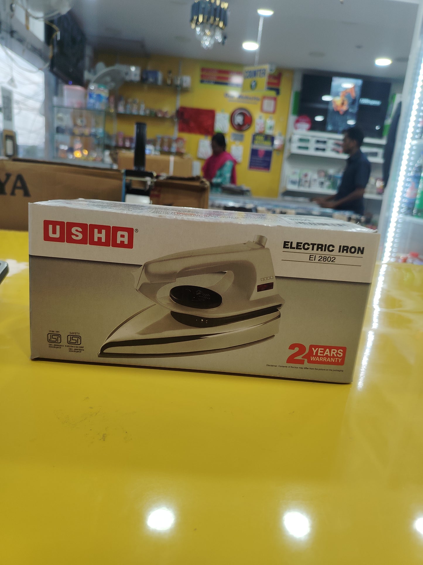 Usha Dry Iron 1000W 2802