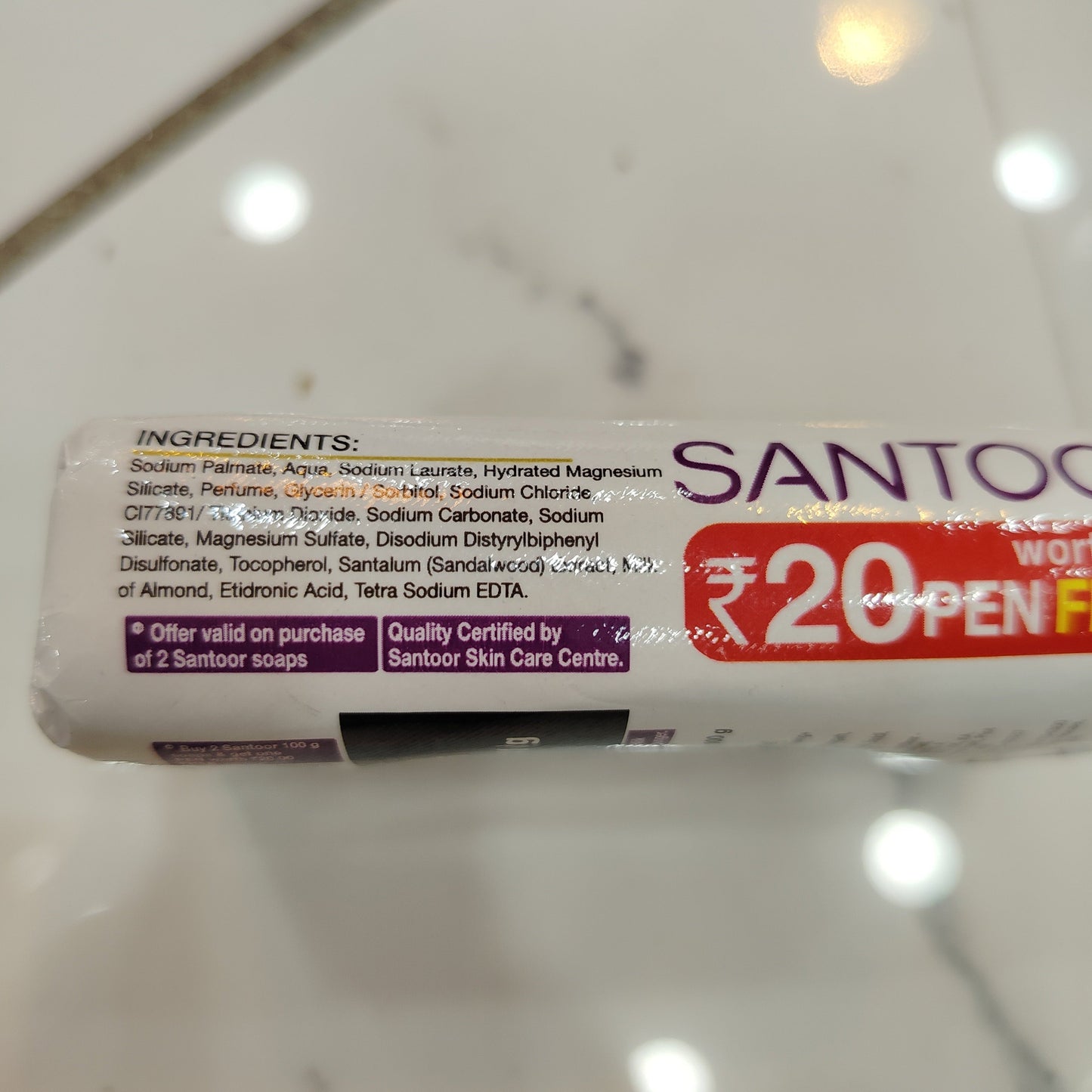 Santoor Soap 100g