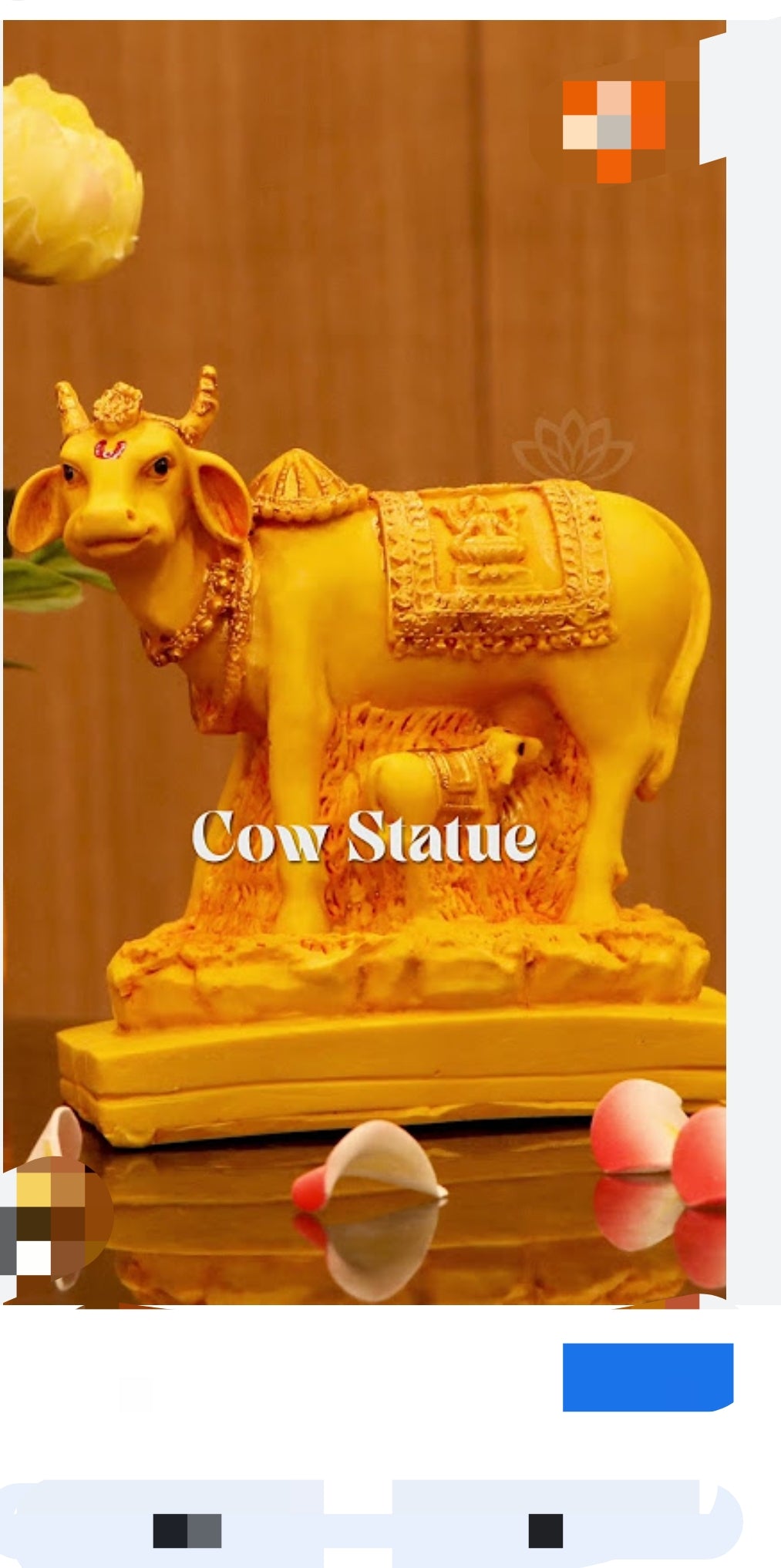 POP गाय और बछड़ा