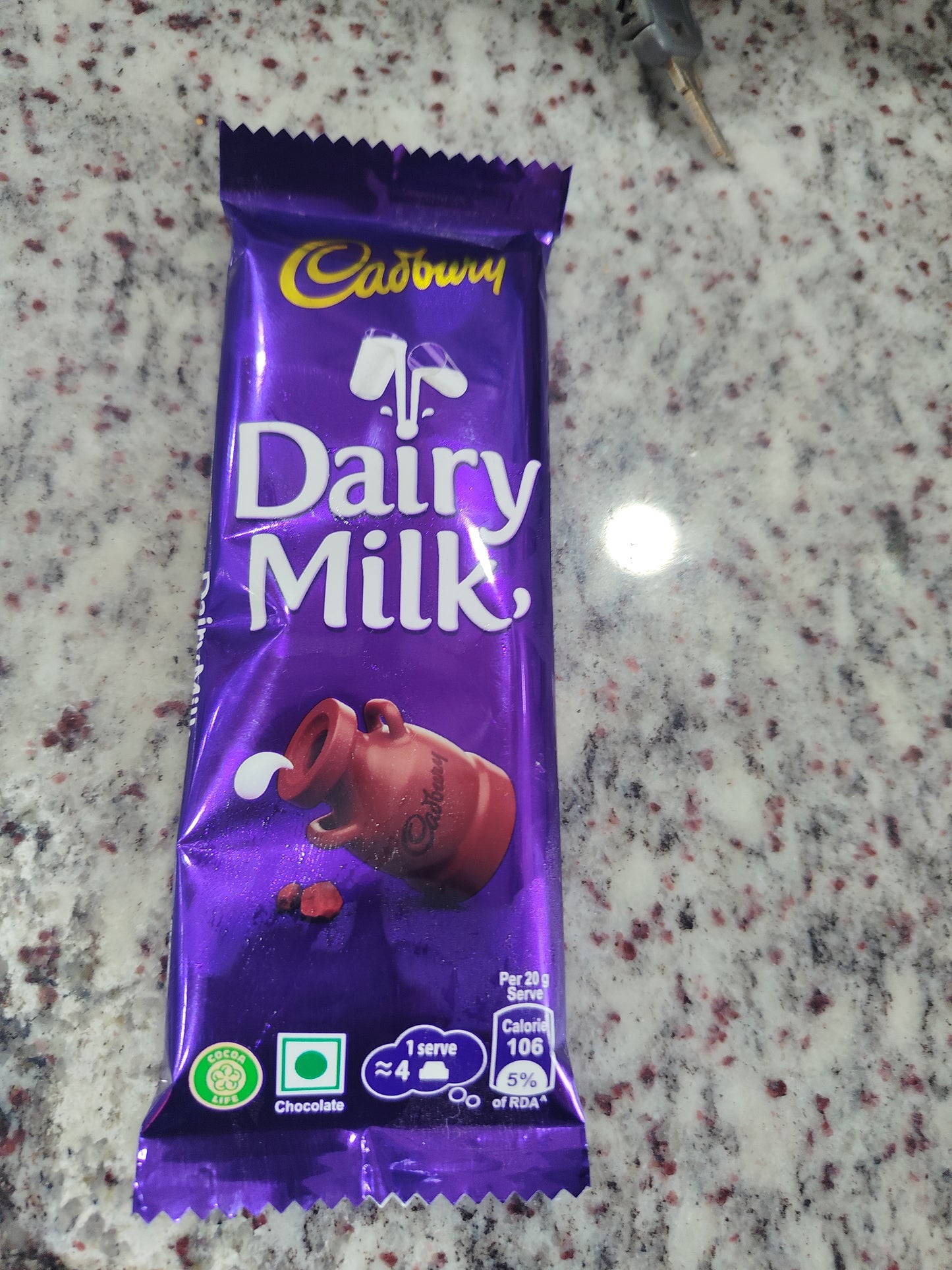 Dairy milk 46g