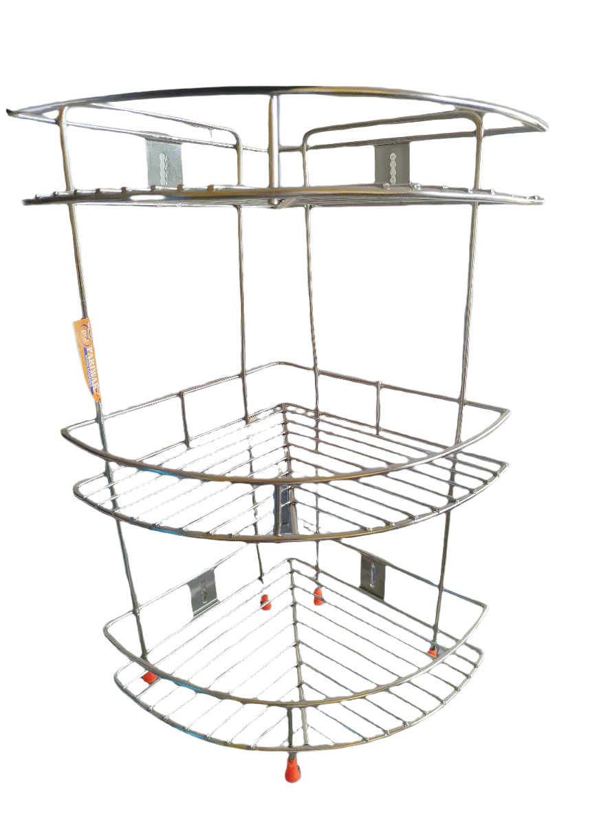 Corner Steel stand 3stps