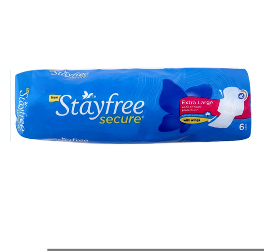 స్టేఫ్రీ సెక్యూర్ 6ప్యాడ్స్ XL