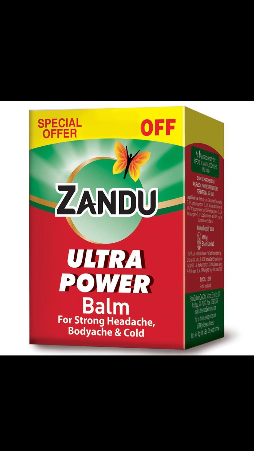 Zandu Ultra Power Balm 25ml