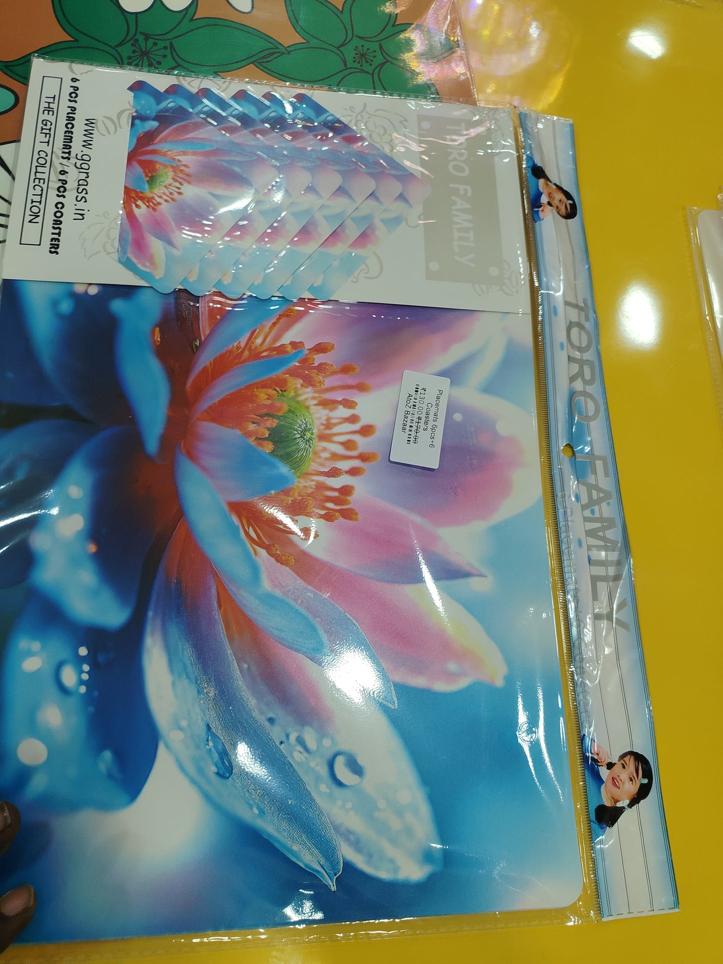 Placemats 6pcs+6 Coasters