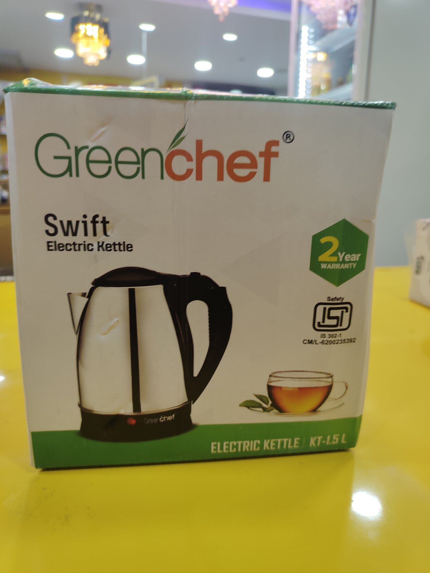 Greenchef Kettle 1350W 1.5L
