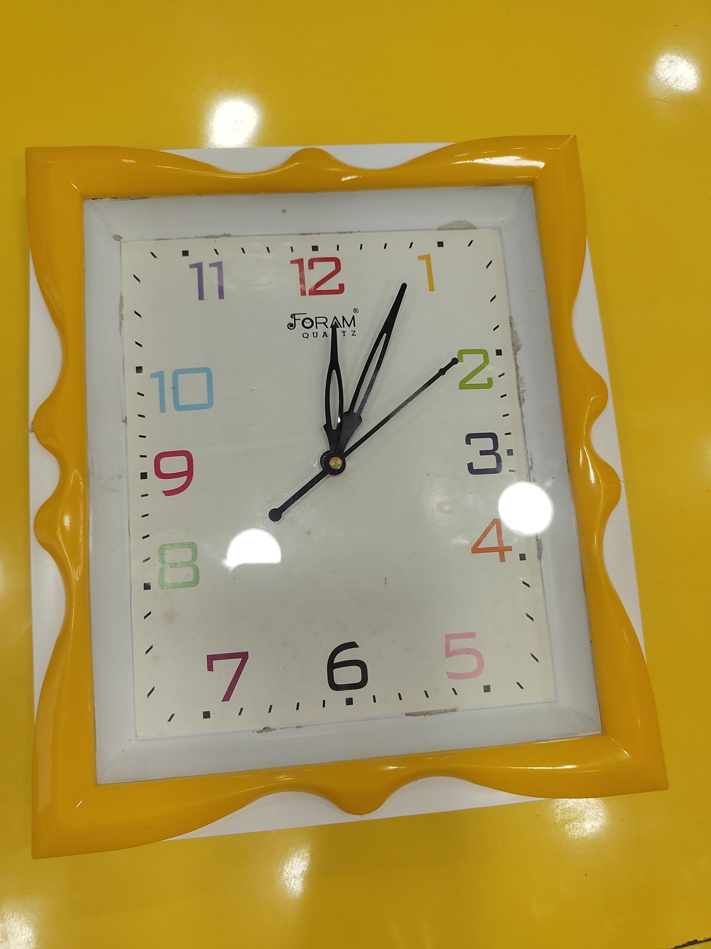 Foram Wall Clock
