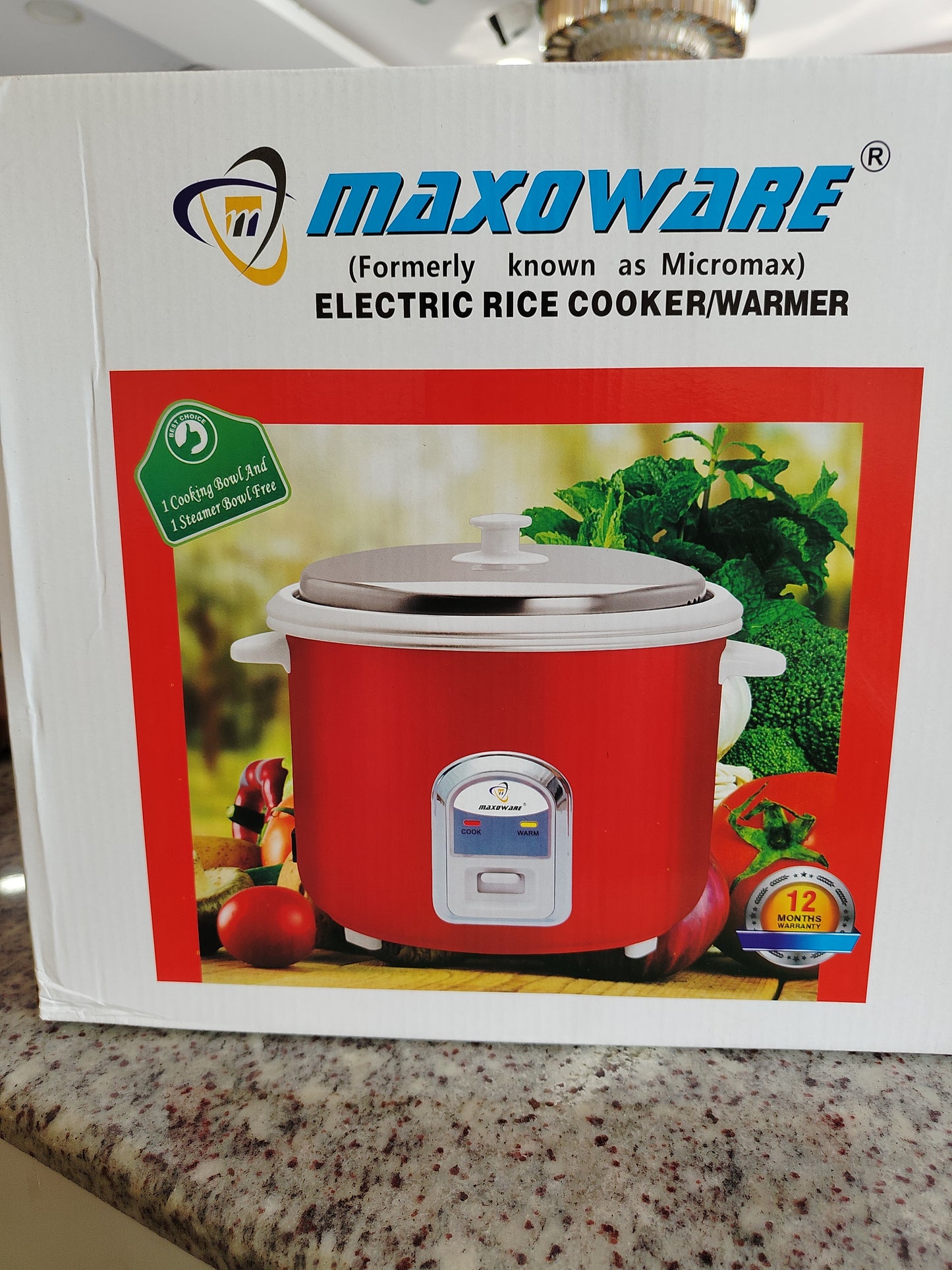 Maxoware Rice cooker 2.8L