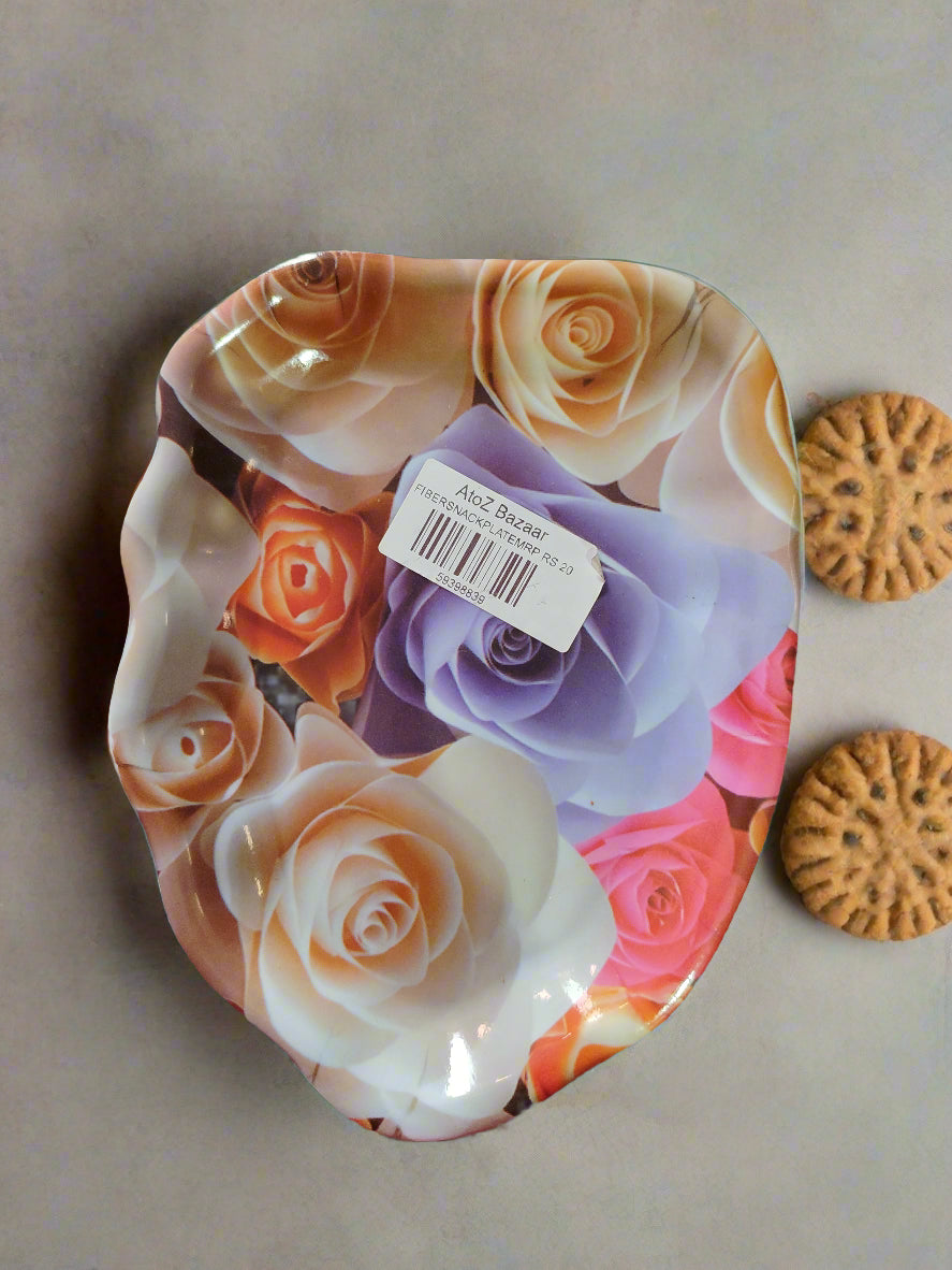 FIBER SNACKS PLATE