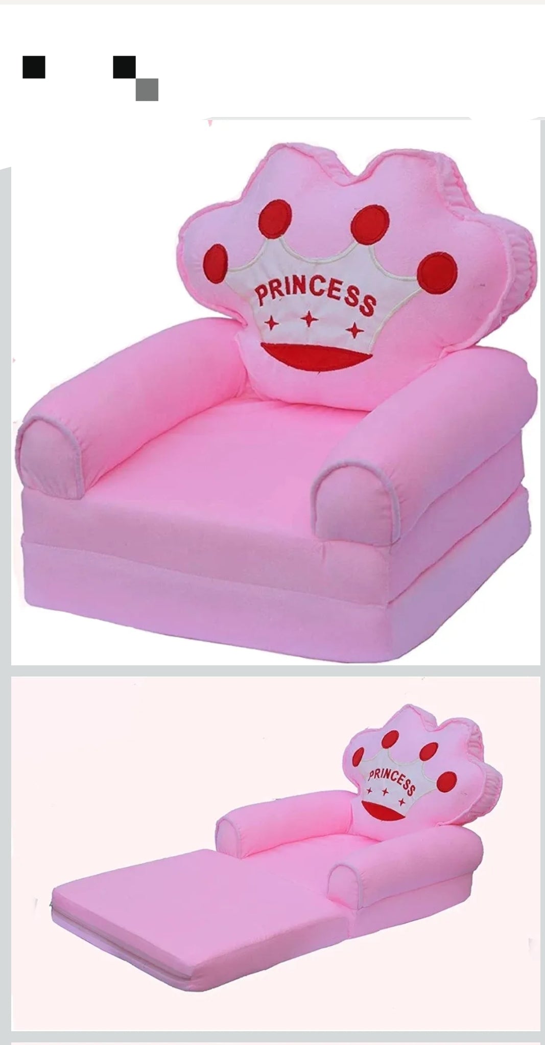 Kids Cotton Sofa Cum bed